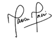 Signature de Mauricio Macri