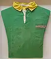 1er maillot (1989). Offert par Christian « Pilou » Meyer.