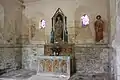 Fresques dans la chapelle St. Siméon (XIIe&nbsp;siècle).