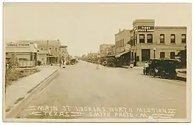Rue principale de Mission (années 1910-1920)