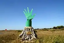 Monument de la Main Verte.