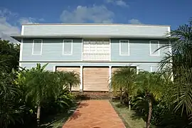 La maison Orré, où réside l'administrateur supérieur.