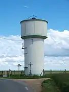 Le château d'eau.