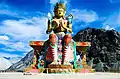 Lord Buddha in 'Abhivadan Mudra' .