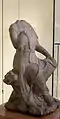 Maitreya, Buddha du futur. Chine, Dynastie Tang (618-907). Calcaire fin. H. 44 cm.