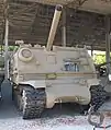 Un IDF Makmat doté d'un mortier de 160&nbsp;mm.