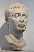 Portrait d'un homme. Seconde moitié du Ier&nbsp;siècle&nbsp;av. J.-C.