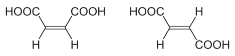 Acide maléique et acide fumarique.