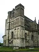 Vue de la façade ouest