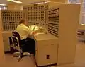Poste de travail d'un employé de la ville de Seattle en 1968