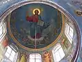 Le plafond (coupole) d'une des églises.