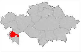 Localisation de District de Manguistaou