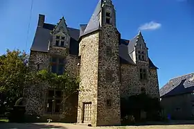 Le manoir d'Aubigné.