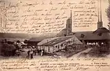 Vue des forges vers 1910.