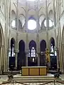 Vue vers le choeur