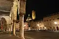 Piazza Sordello de nuit