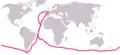 Parcours de Di Benedetto entre octobre 2009 et juillet 2010.