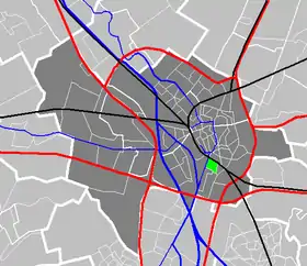 Localisation de Tolsteeg en Rotsoord