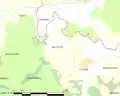 Carte de la commune.
