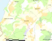 Douvaine et les communes voisines.
