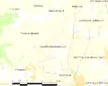 Carte de la commune.