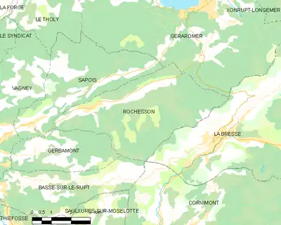 Carte de Rochesson.