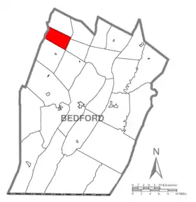 Localisation de Lincoln Township