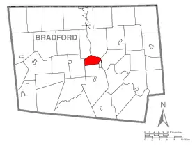 Localisation de North Towanda Township