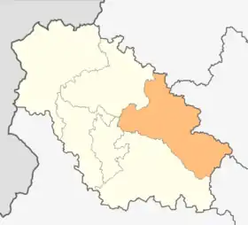 Localisation de Obchtina Pérnik