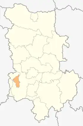 Localisation de Perouchtitsa