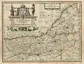 Carte de la Vallée des Hommes, indiquant l'emplacement du château le long de la rivière Vézère