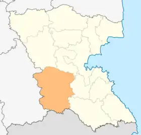 Localisation de Commune Srédéts