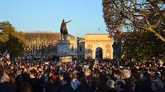 À Montpellier.
