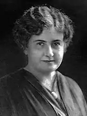 La pédagogue Maria Montessori à l’origine des écoles du même nom.