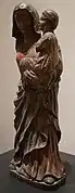 XVIe, bois, statue classée .