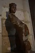 Statue en bois, XIVe&nbsp;siècle ?