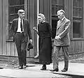 Marie Curie avec les responsables de la Standard Chemical Company à Pittsburgh en 1920.