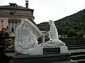 La sculpture en Marbre de Saint-Béat "le couleur de magnésium"
