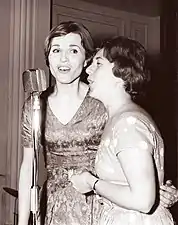 Avec Beti Jurković (sl). Photo : Jože Gal
