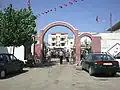 Entrée du marché.