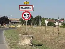 Entrée du village