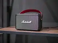 Enceinte portative.