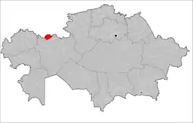 Localisation de District de Martuk