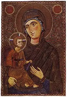 Vierge et l'Enfant, XIIIe&nbsp;siècle.