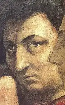 Masacciodétail de La résurrection du fils de Théophilevers 1425