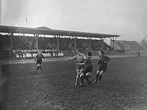 Photo d'un match de football