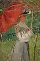 Le Parasol rouge