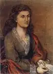 Mathilde Blind par Lucy Madox Brown