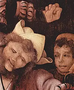 Vue détaillée des moqueurs.