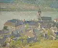 Dürnstein I (1911). Ljubljana, Galerie nationale de Slovénie.